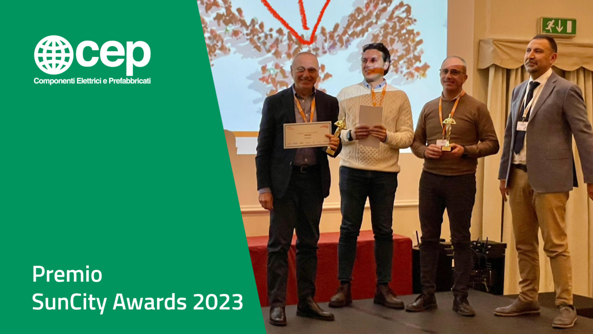 CEP vince il premio SUNCITY PARTNER AWARDS 2023!